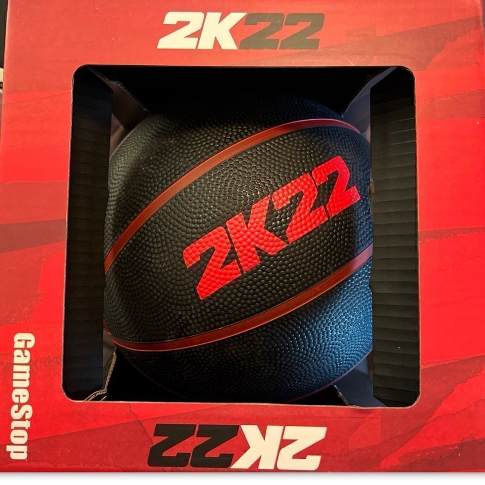NBA 2K22‎ GAMESTOP EXCLUSIVE BASKETBALL ONLY- VIDEO GAME Not Included